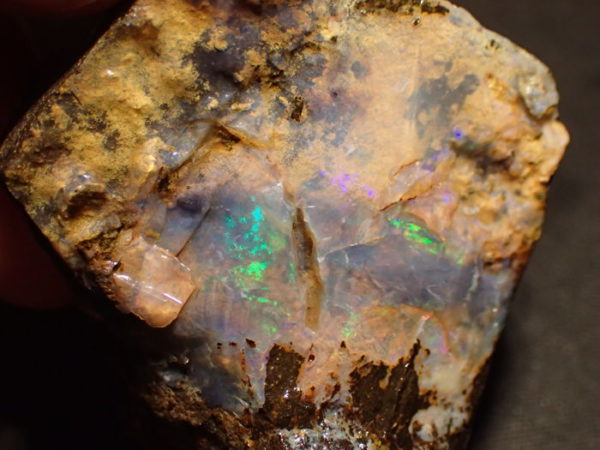 Beautiful Rough Boulder Opal from Winton, Queensland, Australia