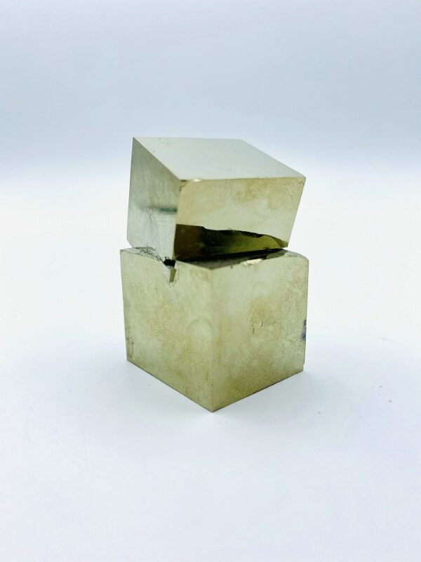 Medium Pyrite cluster cubes from Navajun, Spain