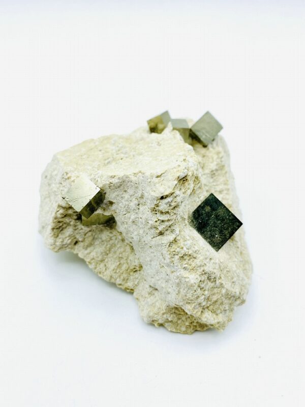 Pyrite on matrix from Navajun, Spain