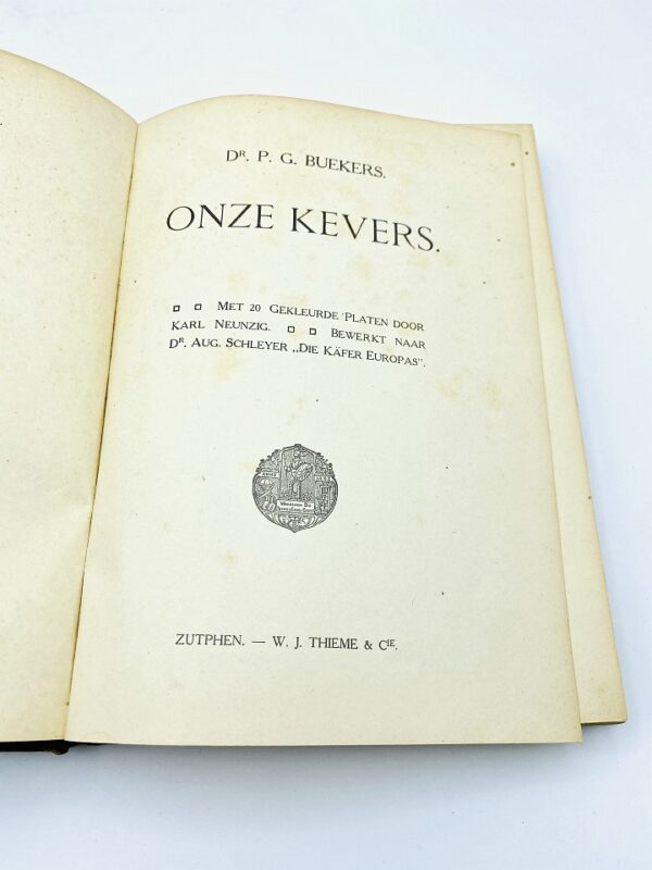 Dr. P. G. Buekers - Onze Kevers - 1912