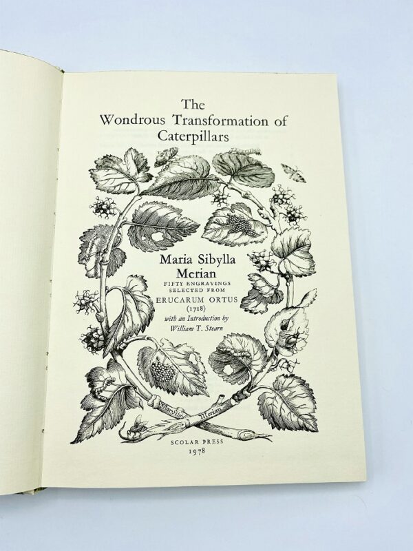 The Wondrous Transformation of Caterpillars (Merian, Maria Sibylla), 1978