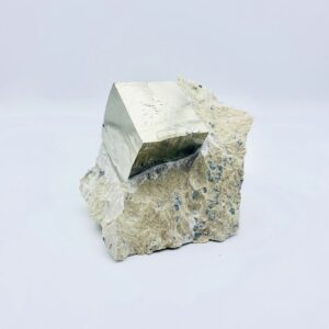 Huge Pyrite cube crystal from Navajun, Spain