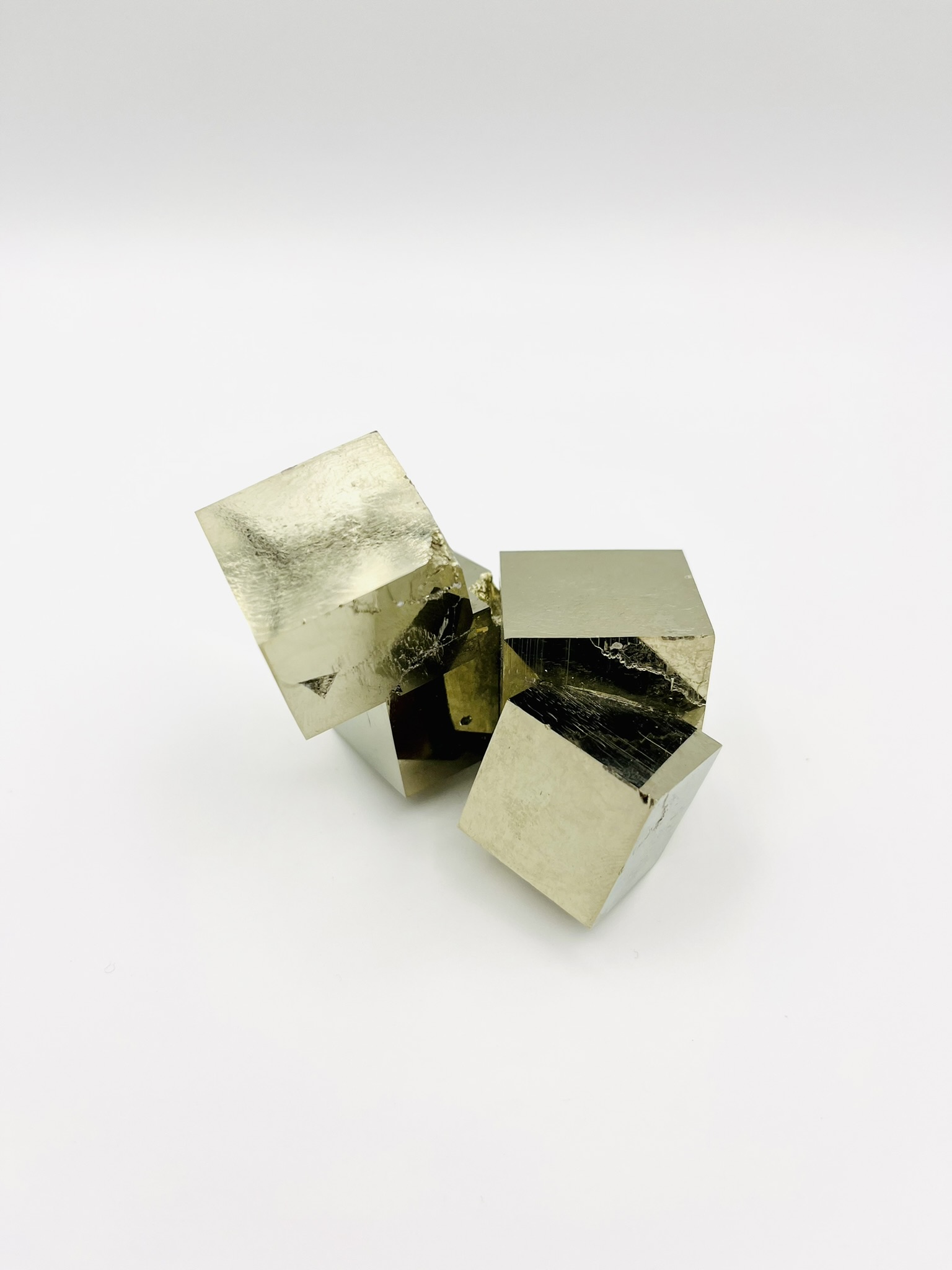 Nice Pyrite cluster from Ampliación a Victoria Mine, Navajun, Spain
